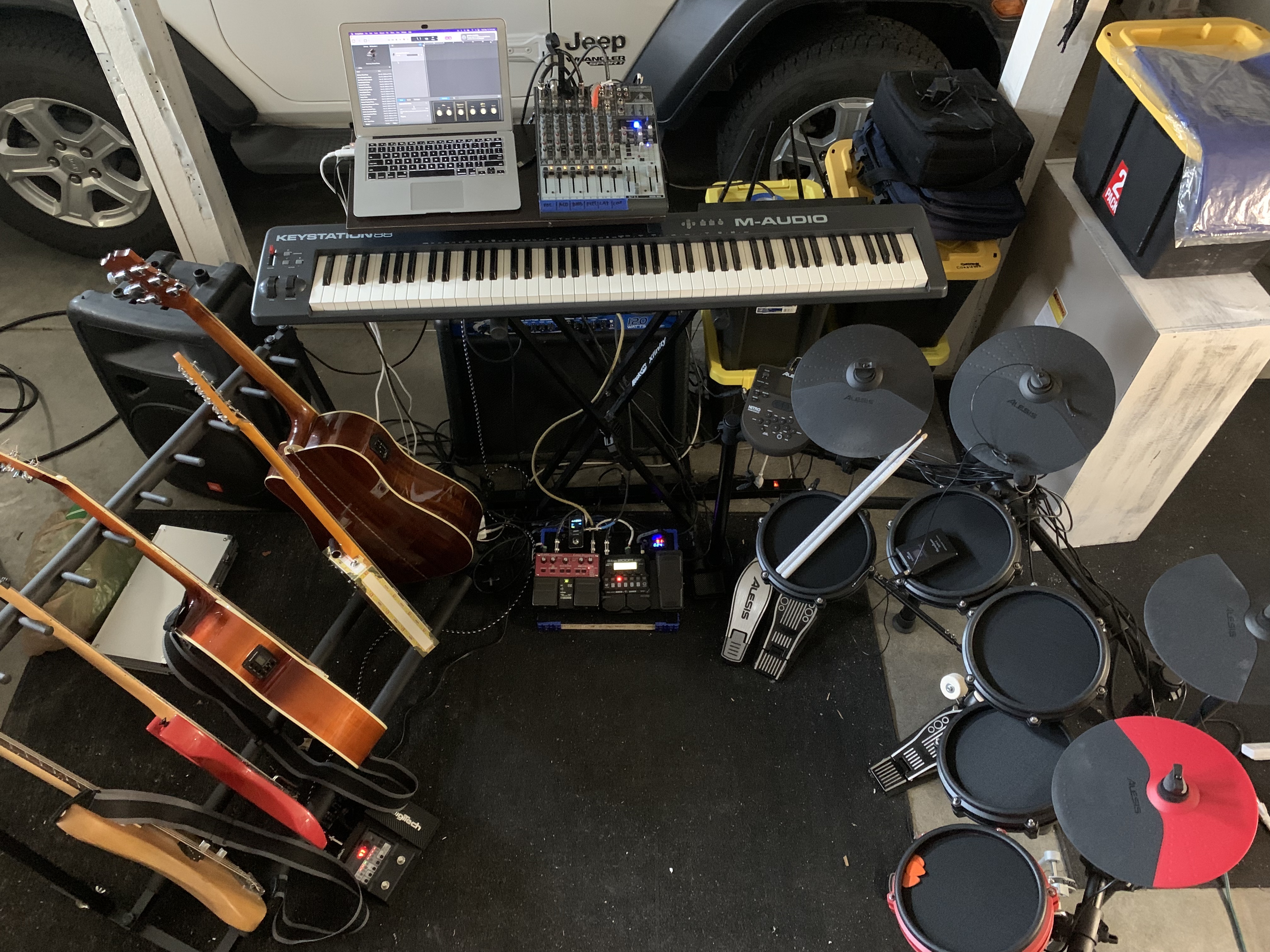 Loop Music Instrument Station DIY Road Case