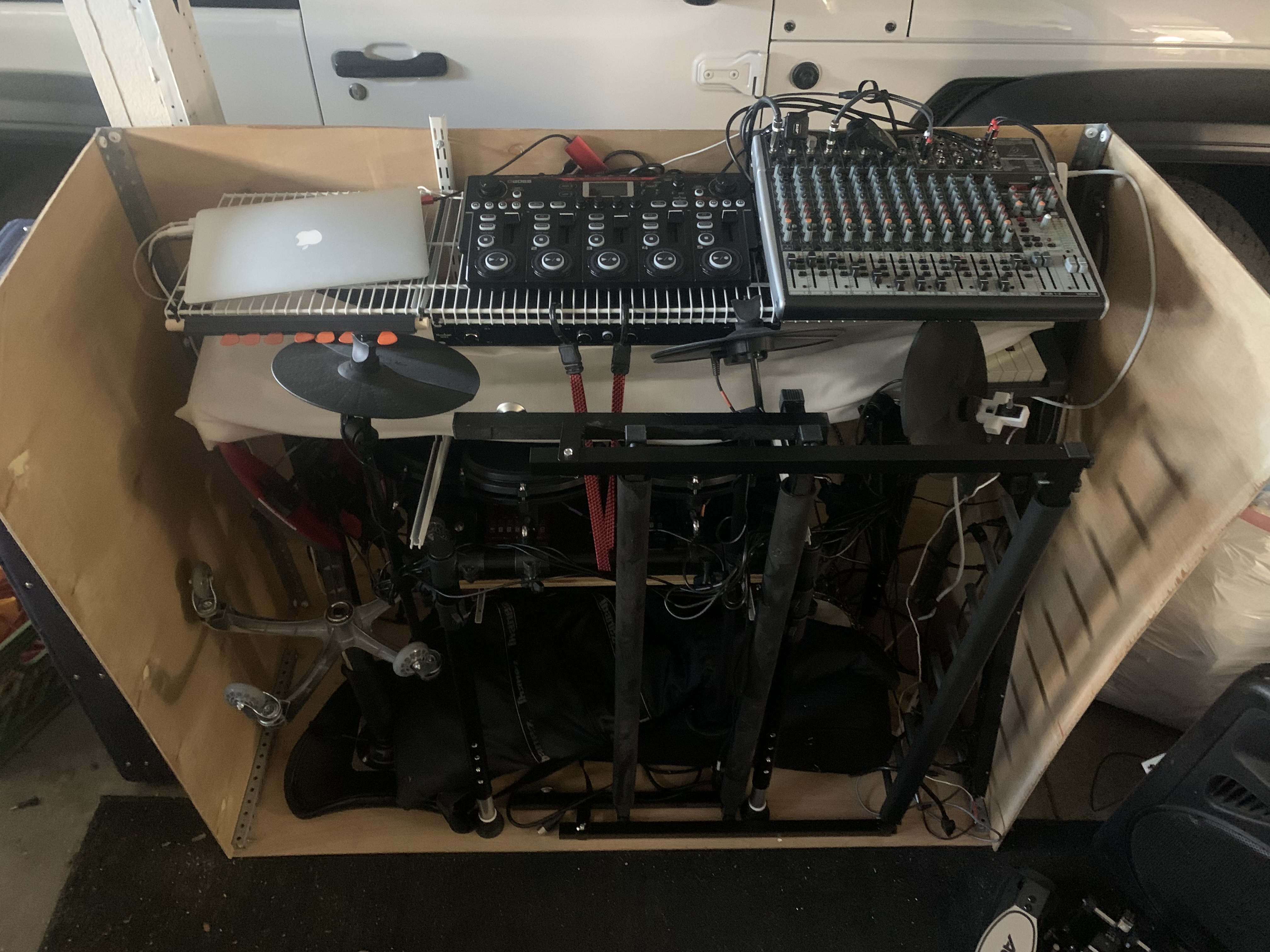 Loop Music Instrument Station DIY Road Case